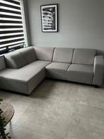 Mooie grijze hoekbank, heel weinig gebruikt, Huis en Inrichting, Banken | Bankstellen, Ophalen, Gebruikt, Minder dan 75 cm, Hoekbank