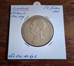 Rijksdaalder 1845 - Willem II (positie a) Top kwaliteit, Postzegels en Munten, Munten | Nederland, Verzenden, Losse munt, 2½ gulden