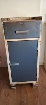 Oude industriële kast, Huis en Inrichting, Kasten | Overige, Ophalen of Verzenden, Gebruikt