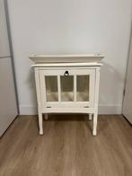 Theekastje Wit met Opbergruimte, Ophalen, Gebruikt
