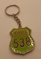 Mooie oude metalen sleutelhanger van Radio 538, Ophalen of Verzenden, Zo goed als nieuw