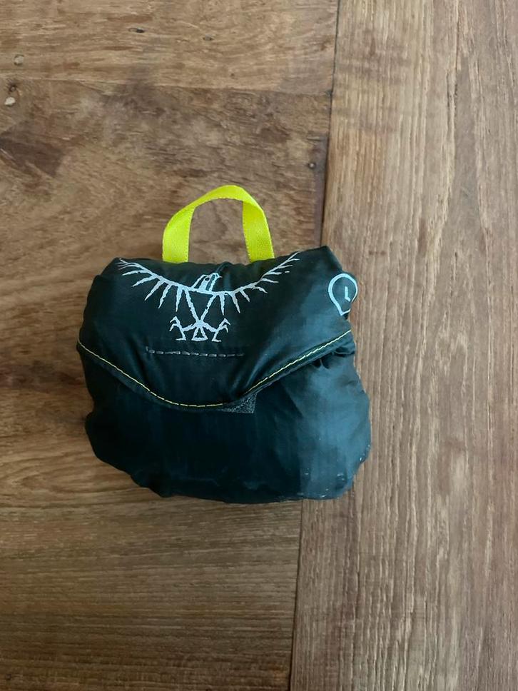 Osprey Regenhoes - Zwart - backpack, Kleding | Heren, Sportkleding, Zo goed als nieuw, Wandelen of Outdoor, Overige maten, Zwart