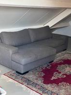 Grijze hoekbank, Huis en Inrichting, Banken | Bankstellen, Ophalen, 250 tot 300 cm, Gebruikt, 125 tot 150 cm