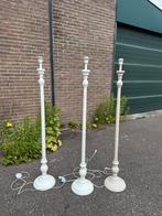 Staande vloerlamp gebroken wit of beige h140, Ophalen of Verzenden, Zo goed als nieuw