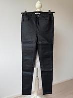 Zwarte Coated Skinny Jeans, Hello Miss, Zwart, Nieuw, Ophalen of Verzenden