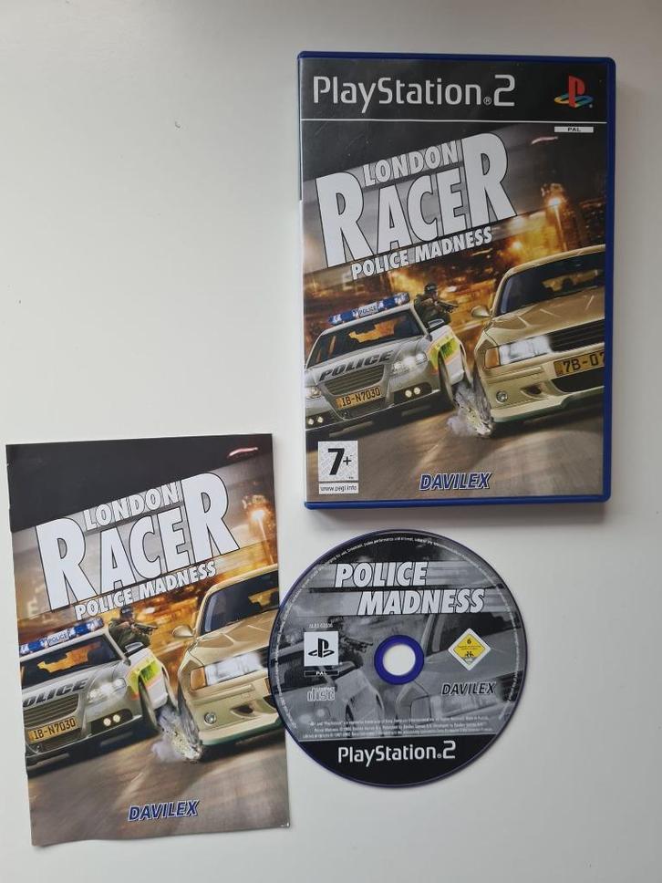 London Racer PlayStation 2 PS2, Spelcomputers en Games, Games | Sony PlayStation 2, Zo goed als nieuw, 1 speler, Vanaf 3 jaar