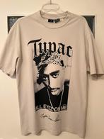 Tupac t shirt 2 pac, Ophalen of Verzenden, Zo goed als nieuw, Maat 46 (S) of kleiner, Beige