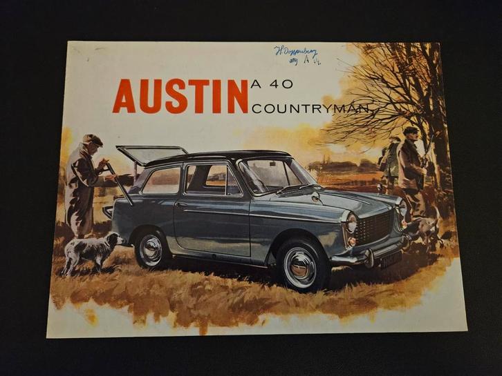 Brochure Austin A40 Countryman, Boeken, Auto's | Folders en Tijdschriften, Zo goed als nieuw, Overige merken, Ophalen of Verzenden