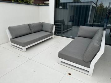 Life tuinset loungeset loungebank wit Buitenhof beschikbaar voor biedingen