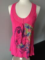 Roze top M shirtje Freeman t. Porter topje hemd festival, Maat 38/40 (M), Zonder mouw, Roze, Zo goed als nieuw