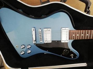 ♠️Nieuwstaat USA Gibson FIREBIRD hp pelham blue/ les paul sg beschikbaar voor biedingen