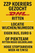 Zzp koeriers gezocht Gelderland, 33 - 40 uur, Overige niveaus, Freelance of Uitzendbasis