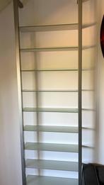 Rek, chroom met 11 glazen platen 11 cm x 17,5 cm, Ophalen of Verzenden, Zo goed als nieuw