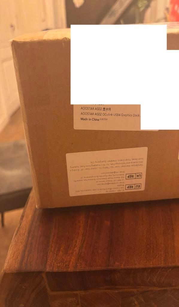 Aoostar AG02 EGPU Dock, nieuw in ongeopende doos, Computers en Software, Videokaarten, Nieuw, Overige typen, Overige soorten, Ophalen of Verzenden