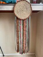 Unieke, supermooie wandhanger ( bruin, zand, koraal, groen,, Ophalen of Verzenden, Zo goed als nieuw