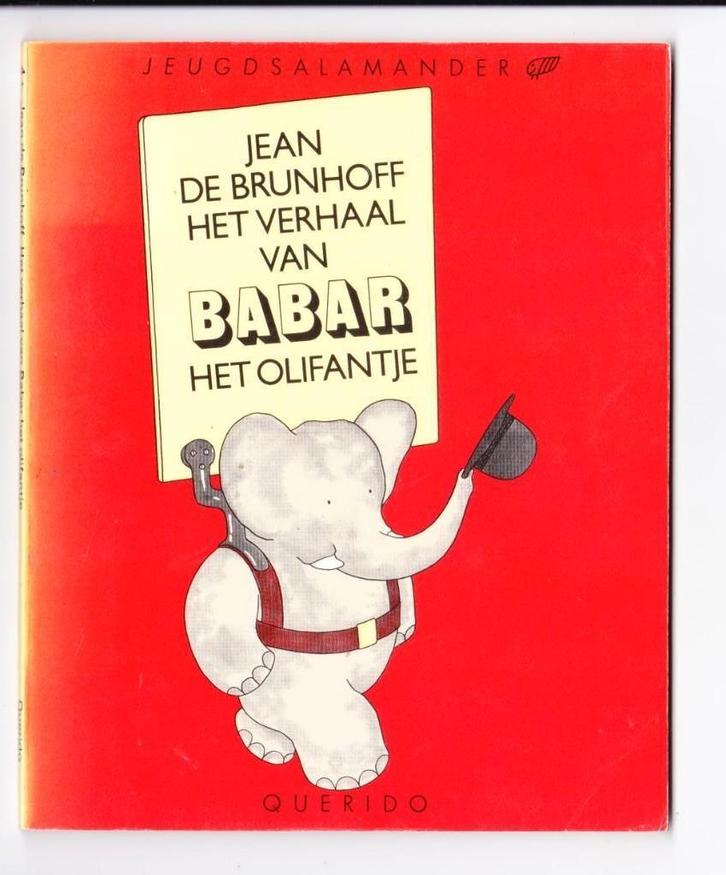 Het verhaal van Babar het olifantje 1992 jeugdsalamander, Boeken, Kinderboeken | Jeugd | onder 10 jaar, Gelezen, Fictie algemeen