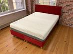 Tweepersoons bed met MLine matras # 9542, Huis en Inrichting, Slaapkamer | Bedden, Ophalen, Gebruikt, 140 cm, 200 cm