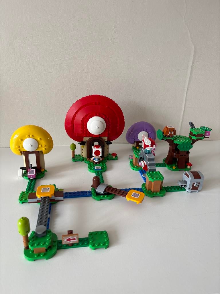 LEGO Super Mario Toads Schattenjacht 71368 - compleet, Ophalen of Verzenden, Zo goed als nieuw, Complete set, Lego