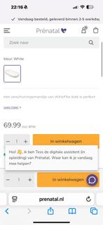 Witlof for Kids Mozes Verschoningsmand wit/ Prenatal, Kinderen en Baby's, Ophalen, Nieuw, Aankleedkussen