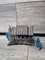 Lemax mooie houten brug originele doos kerstdorp kersthuisje, Ophalen of Verzenden, Zo goed als nieuw