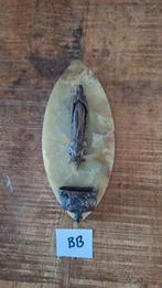 (BB) Antieke wijwaterbakje afb. Maria, Antiek en Kunst, Ophalen of Verzenden