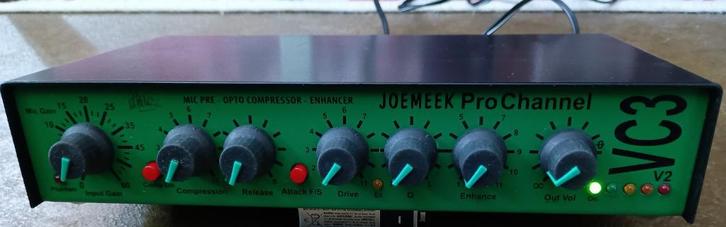 JoeMeek VC3 Pro Channel v2 mic preamp compressor / enhancer, Muziek en Instrumenten, Effecten, Gebruikt, Volume, Overige typen