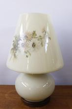 Vintage mushroom tafellamp, Gebruikt, Ophalen of Verzenden, Glas, Onbekend