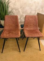 2x eetkamerstielen LABEL51 zgan, Huis en Inrichting, Stoelen, Ophalen, Twee, Bruin, Kan in vele stijlen