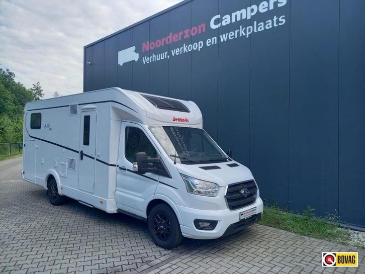 Dethleffs Just Go T 7055 EB - Automaat - Met hefbed, Caravans en Kamperen, Campers, Bedrijf, tot en met 4, Half-integraal, Dethleffs
