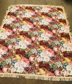 Grand foulard / woondeken met rozen 190/162, Gebruikt, Etten-Leur, Djt@dejuistetoon.eu, Ophalen of Verzenden