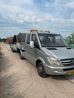 Mercedes-Benz Sprinter BE combinatie met velthuizen trailer, Auto's, 163 pk, Bedrijf, Diesel, 6 stoelen