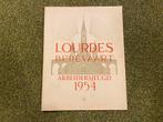 Lourdes bedevaart  arbeidersjeugd 1954, Ophalen of Verzenden, Gelezen, Christendom | Katholiek