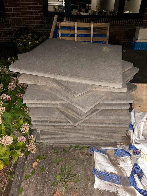 Schellevis tegels 100x100x5cm 23 stuks moeten zsm weg !, Tuin en Terras, Tegels en Klinkers, Gebruikt, Terrastegels, 10 m² of meer