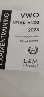 Gert P Broekema - Examentraining Vwo Nederlands 2023, Nederlands, Ophalen of Verzenden, VWO, Zo goed als nieuw