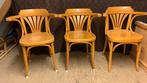 Keukenstoelen, model Thonet, Huis en Inrichting, Ophalen, Overige kleuren, Drie, Zo goed als nieuw