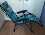 Lafuma tuinstoel, Ophalen, Zo goed als nieuw, Aluminium, Verstelbaar