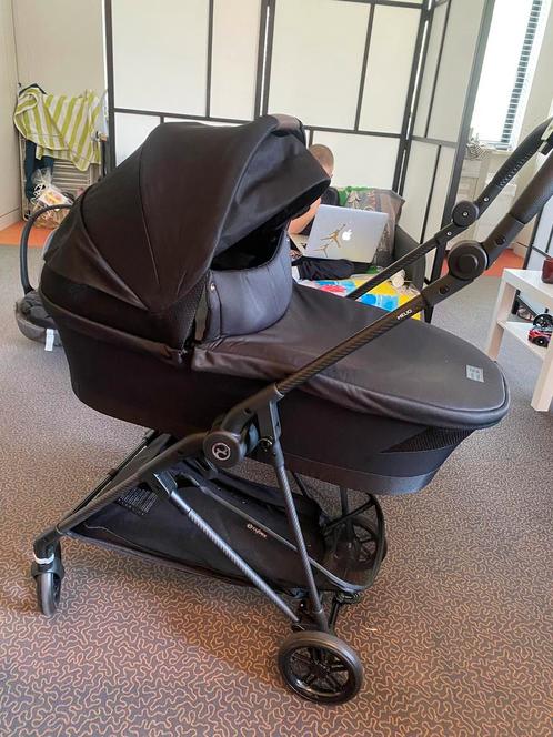 Cybex Melio carrycot, Kinderen en Baby's, Kinderwagens en Combinaties, Zo goed als nieuw, Overige merken, Ophalen of Verzenden