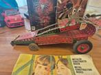 Meccano auto met boekje, Verzamelen, Retro, Ophalen of Verzenden
