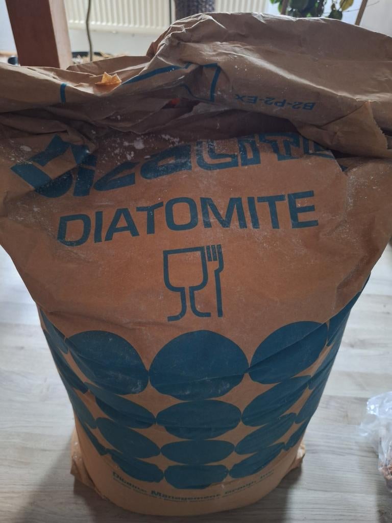 Diatomeeënaarde / Diatomite - 25 kg, Ophalen of Verzenden, Gebruikt, Ongediertebestrijding