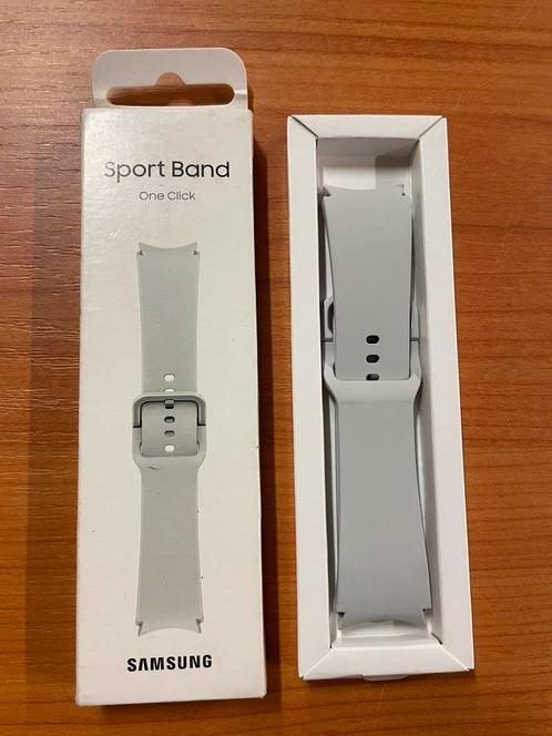 Samsung Sport Band (S/M) Galaxy Watch 6/6 Classic, Sieraden, Tassen en Uiterlijk, Sporthorloges, Nieuw, Android, Zilver, Ophalen of Verzenden