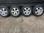 velgen met winterbanden 4x100, Auto-onderdelen, Banden en Velgen, Ophalen, 14 inch, Gebruikt, Banden en Velgen