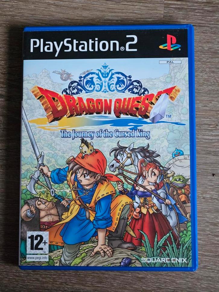 Dragon Quest VIII PS2, Spelcomputers en Games, Games | Sony PlayStation 2, Zo goed als nieuw, Role Playing Game (Rpg), 1 speler