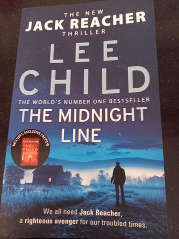 Jack Reacher: The Midnight Line - Lee Child beschikbaar voor biedingen