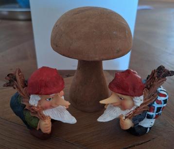 Marcel en Malcolm origineel zware beeldjes beschikbaar voor biedingen