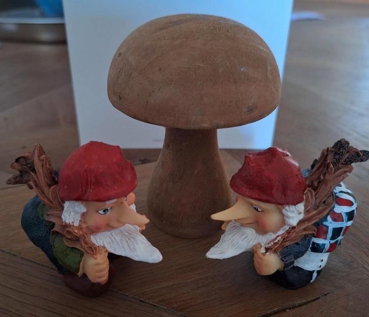 Marcel en Malcolm origineel zware beeldjes, Verzamelen, Biermerken, Zo goed als nieuw, Glas of Glazen, Overige merken, Ophalen of Verzenden