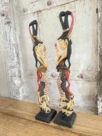 Antieke Hindoe Saraswati Godin beelden, Antiek en Kunst, Ophalen of Verzenden