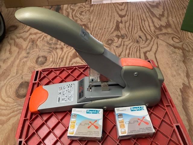 Blokhechter Rapid Duax, Hobby en Vrije tijd, Overige Hobby en Vrije tijd, Zo goed als nieuw, Ophalen of Verzenden