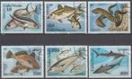 Vissen Kaapverdië serie Michel 419/424 gestempeld, Ophalen of Verzenden, Gestempeld, Dier of Natuur