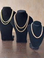 Kralen - KETTING, Ophalen of Verzenden, Gebruikt, Wit, Kunststof
