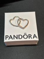 Pandora Assymmetrisch Hart Oorbellen Zilver, Sieraden, Tassen en Uiterlijk, Oorbellen, Ophalen of Verzenden, Zo goed als nieuw